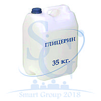 Глицерин, чда, канистрах по 35 кг., в Кубах по 1200 кг.