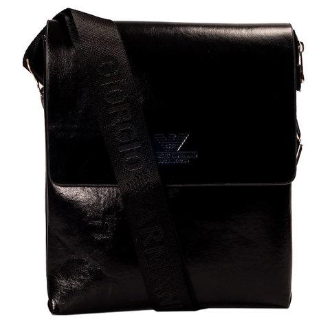 Сумка-планшет на ремне мужская Giorgio Armani A6699 (Черный) - фото 1 - id-p36749825