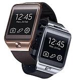 Умные часы [Smart Watch] с SIM-картой и камерой DZ09 (Золотистый с коричневым), фото 2