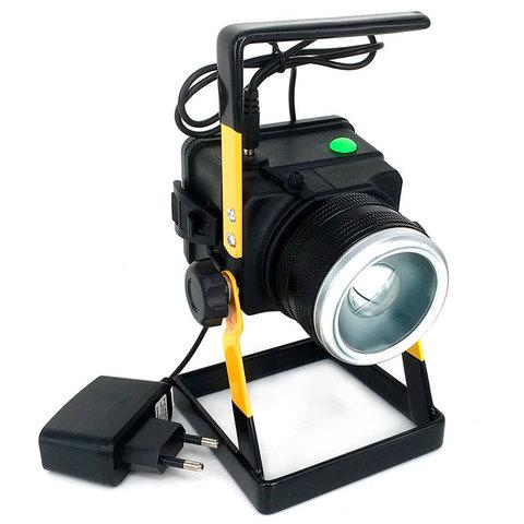 Прожектор светодиодный портативный Rechargeable LED Floodlight [30 Вт; 2400LM] - фото 2 - id-p44356755