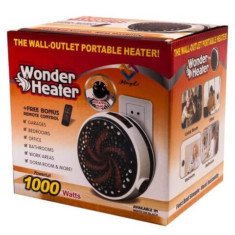 Обогреватель портативный с LCD-дисплеем Wonder Heater PRO [1000 Вт] - фото 3 - id-p57454283