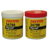 Loctite 3479 500gr, Высокотемпературный рем. комплект с алюм. Наполнителем