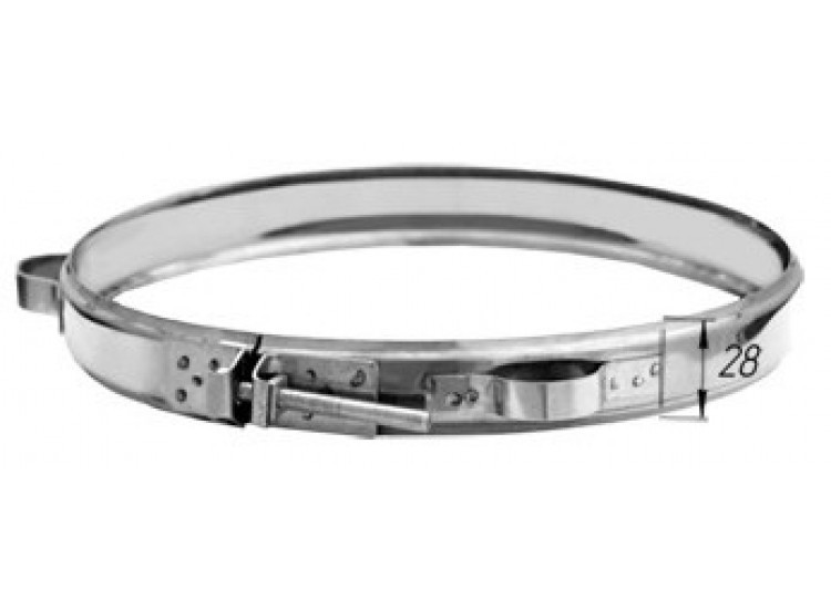 Хомут для растяжки D=280, AISI 430 (Феррум)