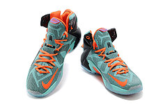Кроссовки для баскетбола Nike Lebron 12 Elite Black Blue, фото 4