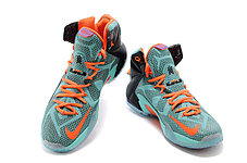 Кроссовки для баскетбола Nike Lebron 12 Elite Black Blue, фото 3