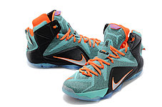 Кроссовки для баскетбола Nike Lebron 12 Elite Black Blue, фото 2