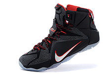 Кроссовки для баскетбола Nike Lebron 12 Red black, фото 2