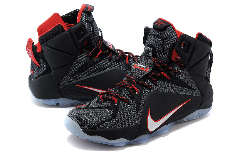 Кроссовки для баскетбола Nike Lebron 12 Red black