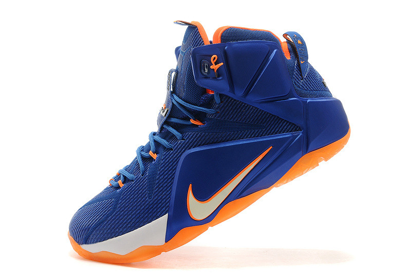 Кроссовки для баскетбола Nike Lebron 12 Sapphire - фото 1 - id-p4477361