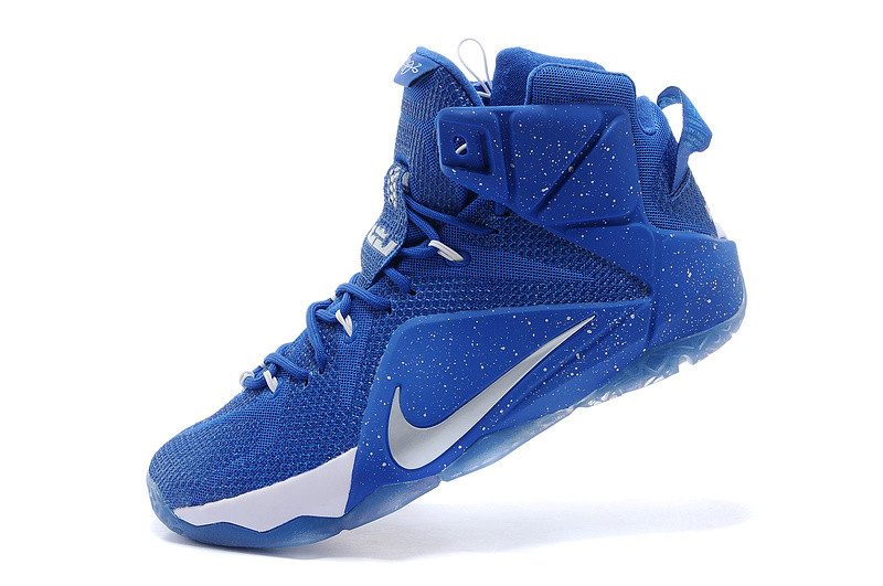 Кроссовки для баскетбола Nike Lebron 12 Sapphire White