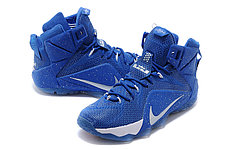 Кроссовки для баскетбола Nike Lebron 12 Sapphire White, фото 2