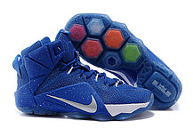 Кроссовки для баскетбола Nike Lebron 12 Sapphire White, фото 3