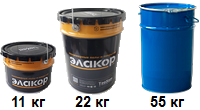 Полиуретановая краска для бетона Эмаль-60 (22кг)