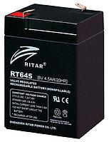 Аккумуляторная батарея Ritar RT645  (6V 4.5Ah)