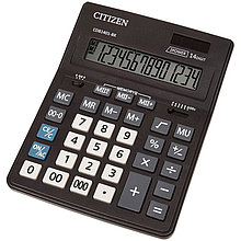 Калькулятор настольный CITIZEN BUSINESS LINE CDB1401BK (205x155 мм), 14 разрядов, двойное питание