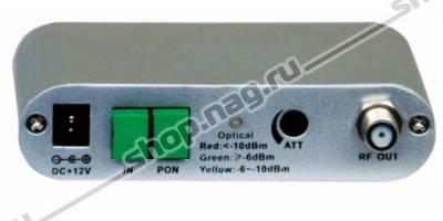 Приёмник оптический для сетей КТВ Vermax-LTP-078-6-ISp