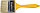 Кисть плоская STAYER "UNIVERSAL-MASTER", светлая натуральная щетина, пластмассовая ручка, 100мм  0107-100_z01, фото 2
