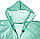 Плащ-дождевик STAYER 11610, полиэтиленовый, зеленый цвет, универсальный размер S-XL, фото 5