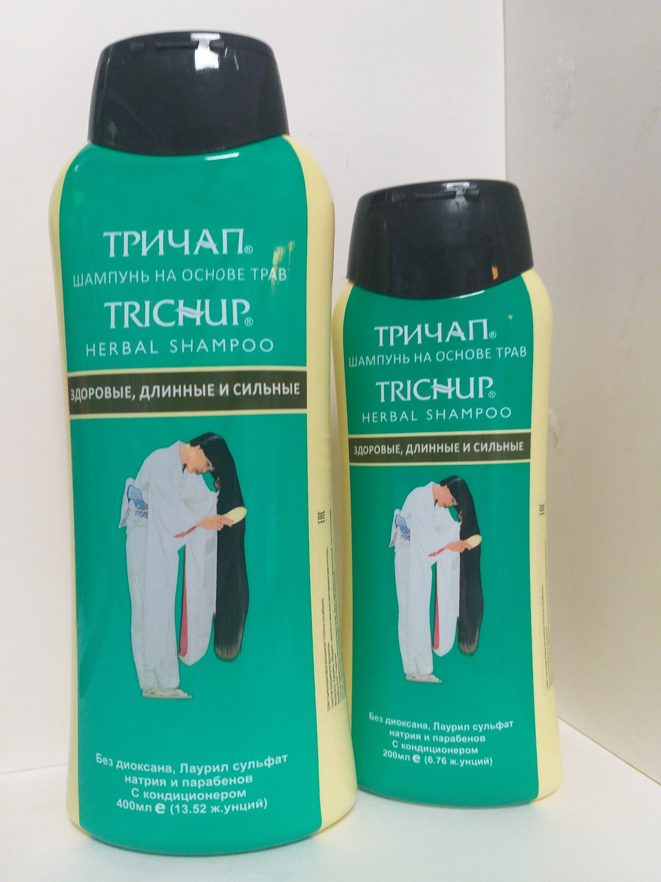Тричап шампунь - Здоровые, длинные и сильные (Trichup Shampoo Healthy, Long & Strong VASU), 400 мл