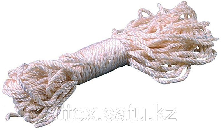 Веревка ЗУБР капроновая, d=4,0 мм, 20 м, 180 кгс, 6,5 ктекс 50204
