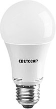 Лампа СВЕТОЗАР светодиодная "LED technology", цоколь E27(стандарт), теплый белый свет (2700К), 220В,  44505-75_z01