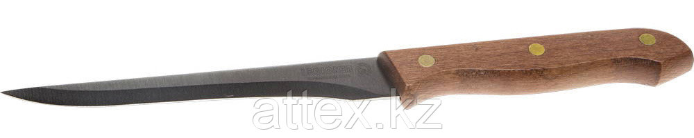 Нож LEGIONER "GERMANICA" обвалочный, с деревянной ручкой, нерж лезвие 150мм  47839_z01