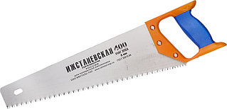Ножовка "ИЖ" "ПРЕМИУМ" по дереву с двухкомпонентной пластиковой рукояткой, шаг 5мм, 400мм  1520-40-05_z01