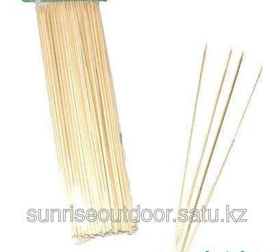 Бамбуковые палочки для шашлыка 250мм - фото 1 - id-p4479391