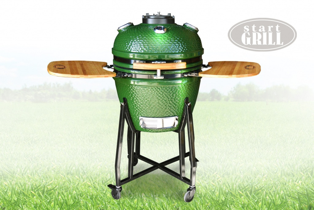 Керамический гриль-барбекю Start grill-22 (со стеклянным окошком)