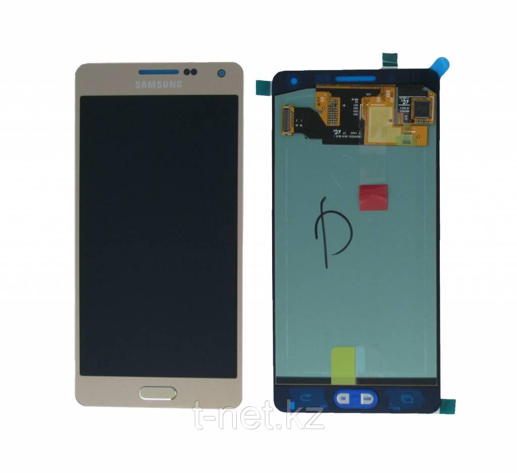 Дисплей Samsung Galaxy A5 (2015) SM-A500 Сервис Оригинал с сенсором, цвет золотистый - фото 3 - id-p60527830