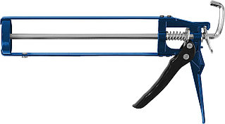 Пистолет для герметика ЗУБР "ПРОФЕССИОНАЛ" 06631, скелетный, усиленный, шестигранный шток, 310мл