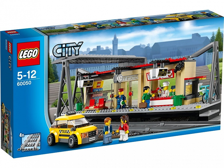 60050 Lego City Железнодорожная станция, Лего Город Сити