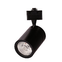 Трековый светодиодный светильник LD-35W СОВ-диод, черный, с линзой