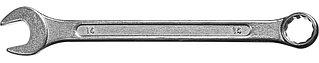 Ключ комбинированный гаечный СИБИН, белый цинк, 14х14 мм 27089-14