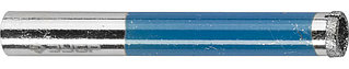 Сверло алмазное трубчатое по стеклу и кафелю, d=8 мм, зерно Р 100, ЗУБР Профессионал 29860-08
