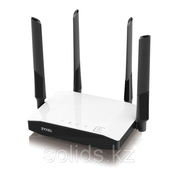 Wi-Fi машрутизатор Zyxel NBG6604, AC1200, 802.11a/b/g/n/ac (300+867 Мбит/с), 1xWAN, 4xLAN
