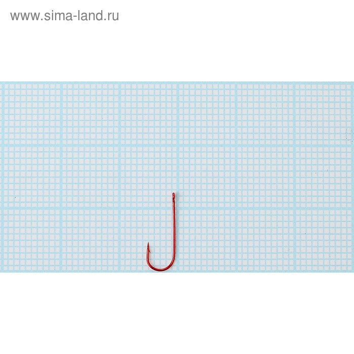 Крючки красные 5115 Round №11, набор 10 шт.