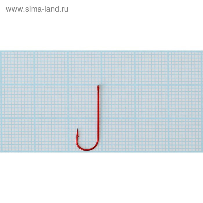 Крючки красные 5115 Round №7, набор 10 шт.