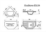 Кухонная мойка Eco Stone ES-24, фото 2