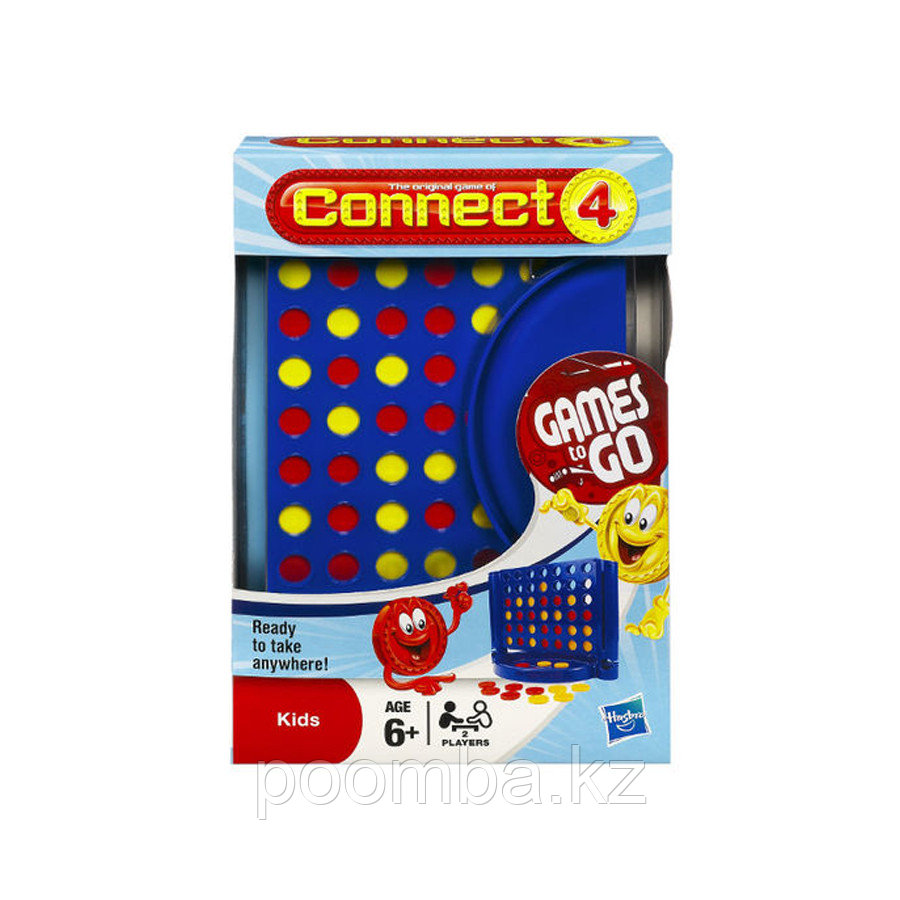 Настольная игра "Собери 4" (дорожная версия)