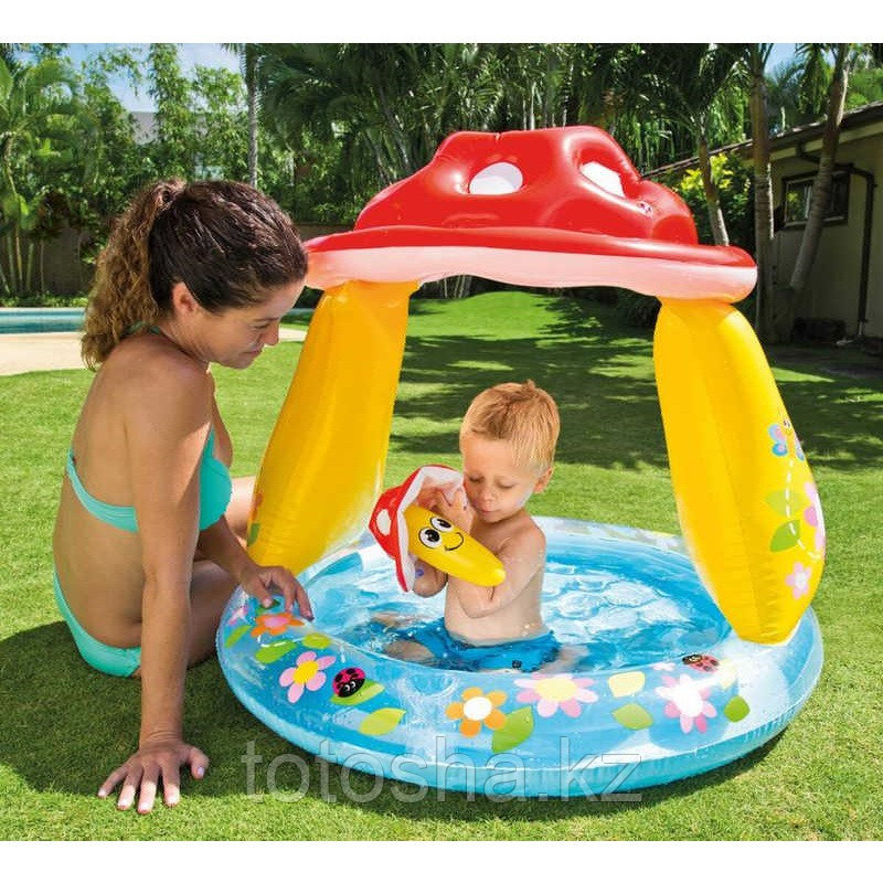 Intex Детский надувной бассейн Гриб - фото 5 - id-p60631619
