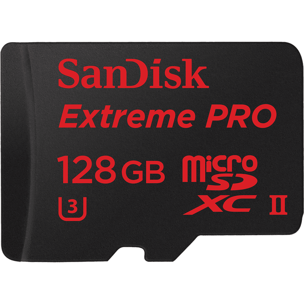 Карта памяти SANDISK EXTREME microSD UHS-I ДЛЯ ЭКШН-КАМЕР 128Gb Скорость чтения до 100/90 МБ/с, класс скорости в режиме видео — C10C10, U3, V30.
