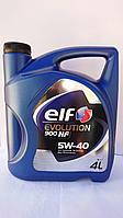 Моторное масло ELF EVOLUTION 900 NF 5W-40 4литра