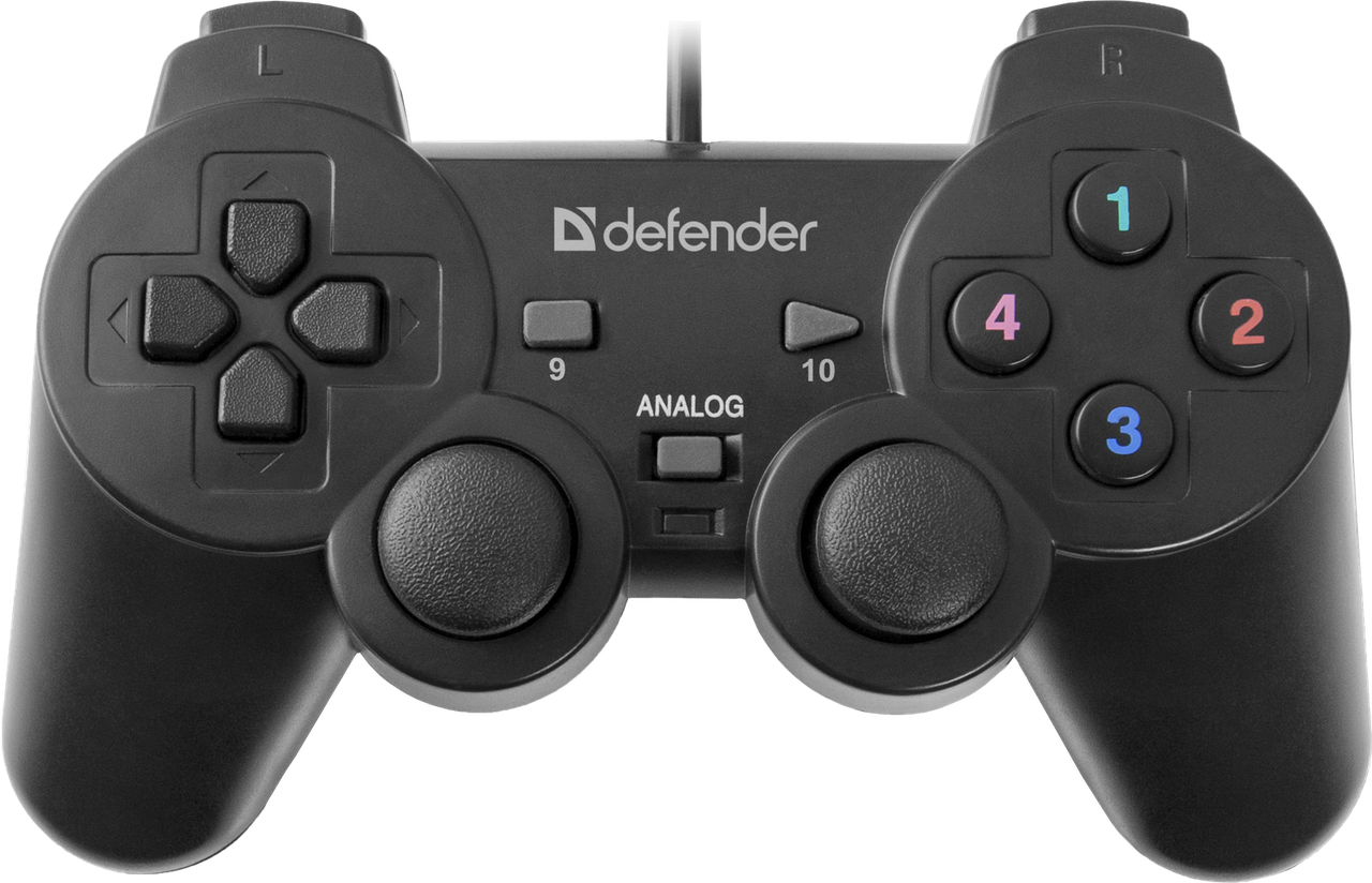 Геймпад Defender Omega USB, 12 кнопок, 2 стика