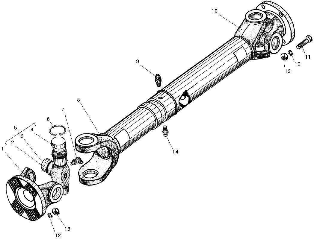 Карданная передача, Урал 4320-40 (41), фото 1