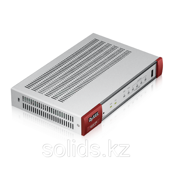 Межсетевой экран Zyxel 2xWAN GE (RJ-45 и SPF), 4xLAN/DMZ GE, USB3.0