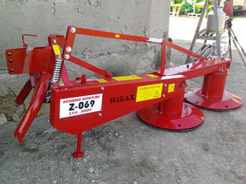 Косилка роторная Wirax Z-069/1 захват 1,35 м, фото 2