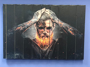 Картина «Огненная борода» 90×60 см