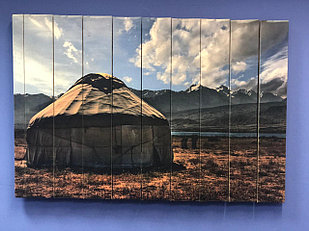 Картина «Юрта» 90×60 см
