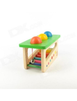 Развивающая игрушка колотушка деревянная с ксилофоном - фото 6 - id-p4491057